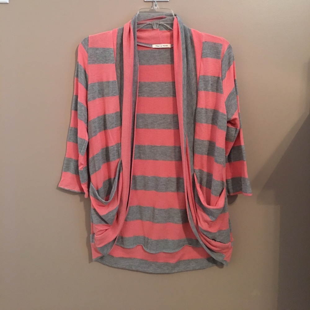 🎀Striped cardigan